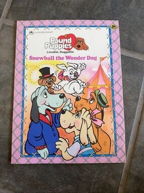 Pound Puppies "Snowball the Wonder Dog" Children's Book  1986